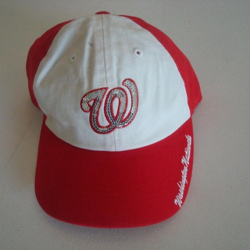 WASHINGTON NATIONALS WOMENS HAT CAP VINTAGE 00S Y2K J2